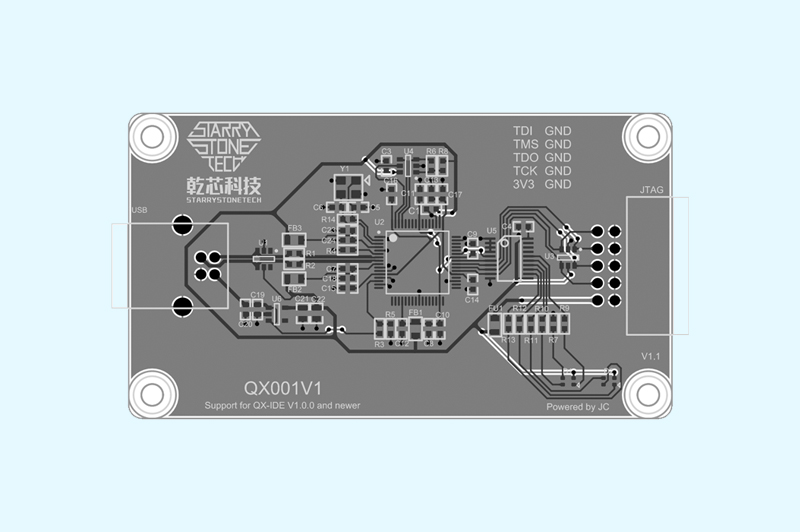 QX001V1低延遲實(shí)時(shí)控制微控制器在線仿真器
